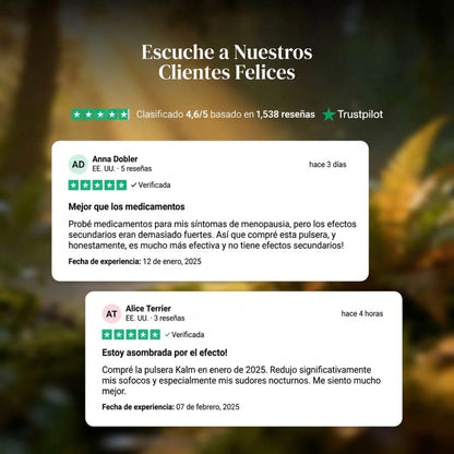Brazalete NUVIA | Tu solución natural para la menopausia